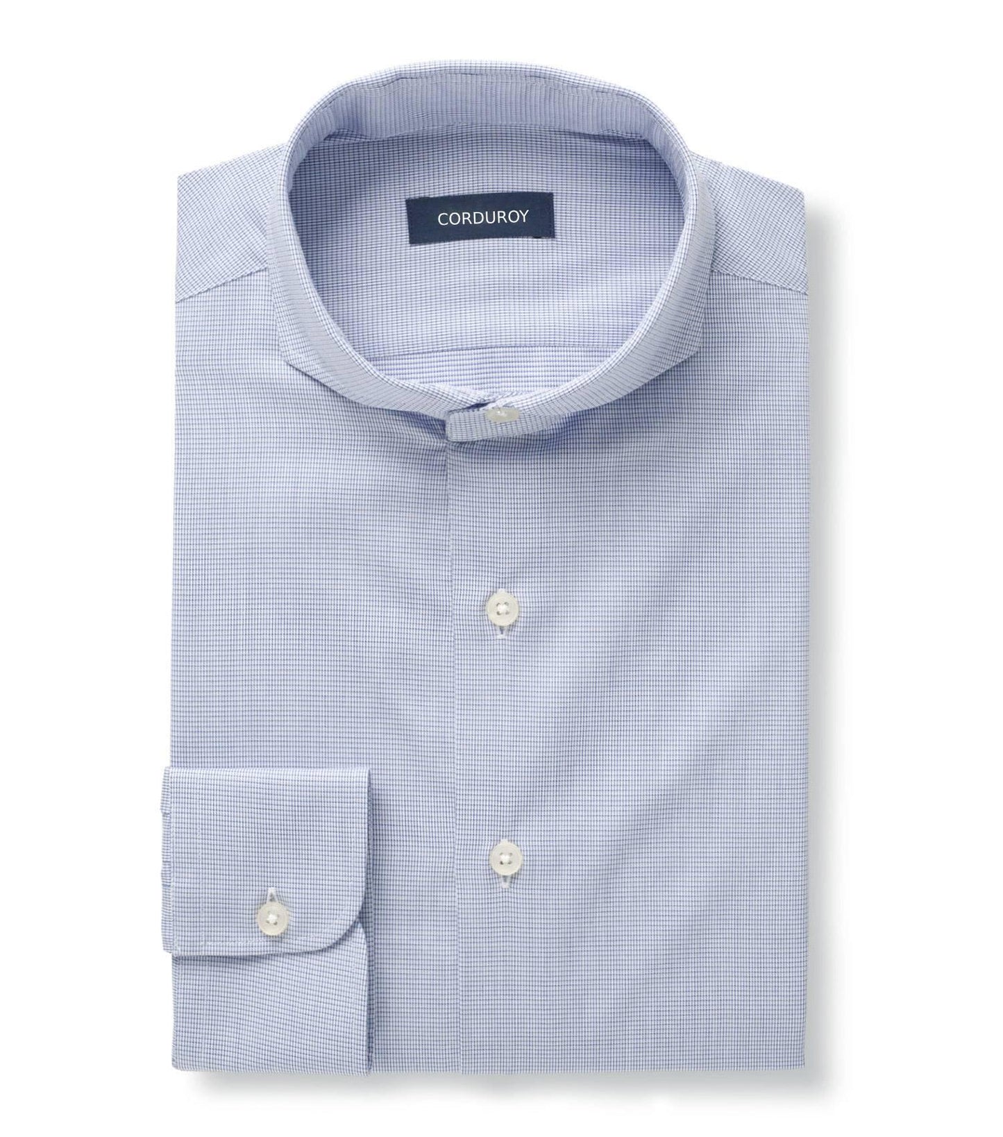 Chemise popeline demi-mesure