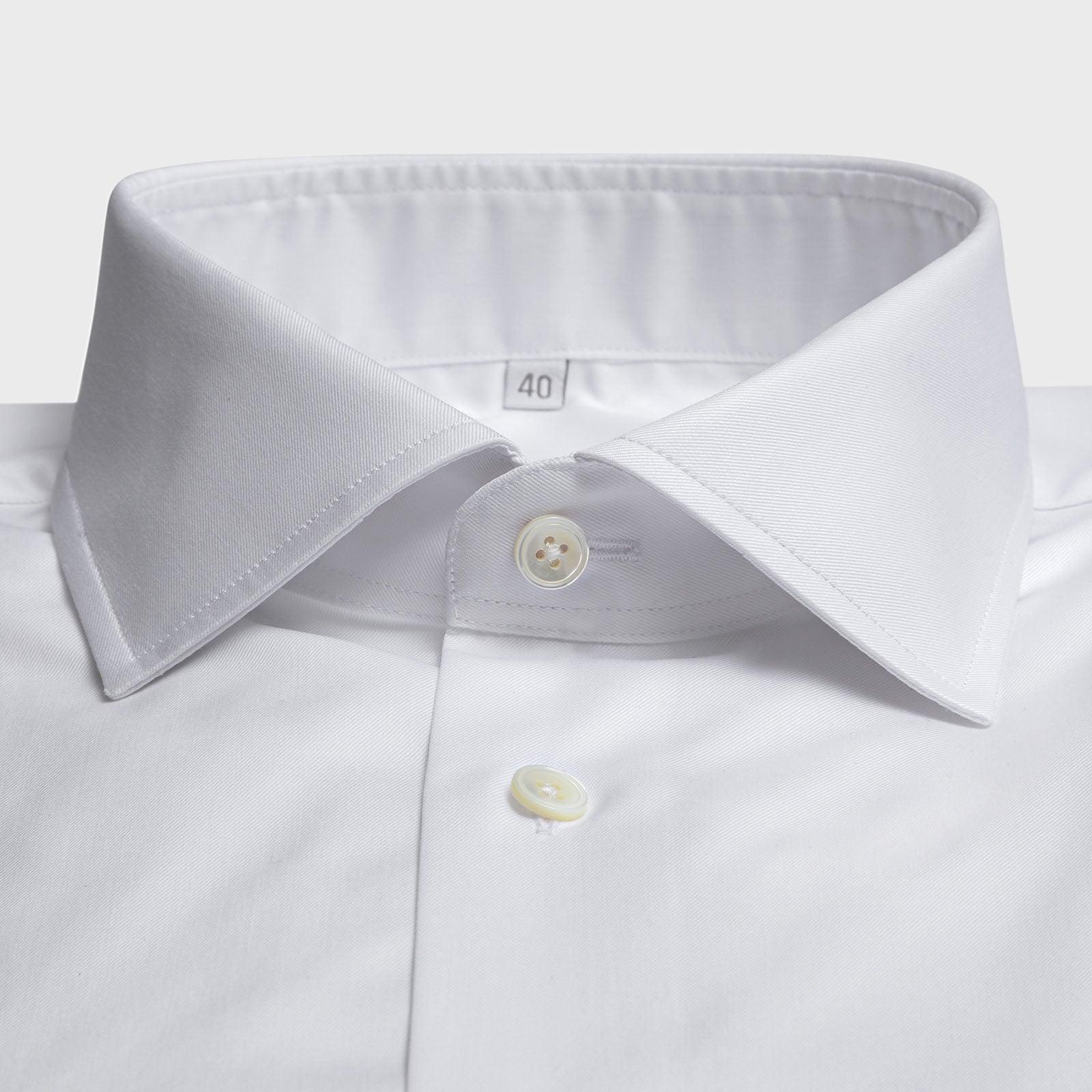 Chemise business en twill de coton