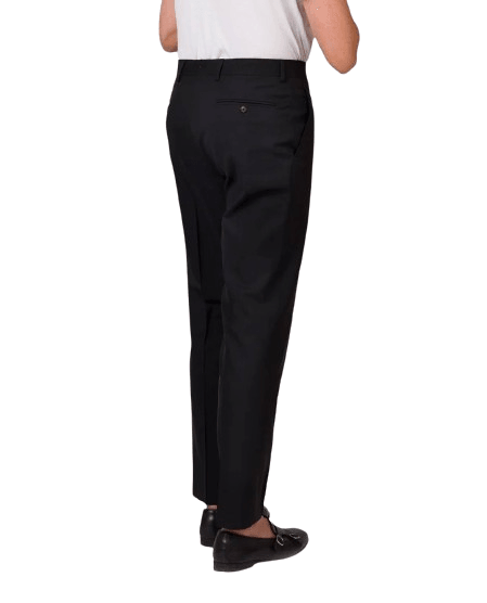 Pantalon en laine noir