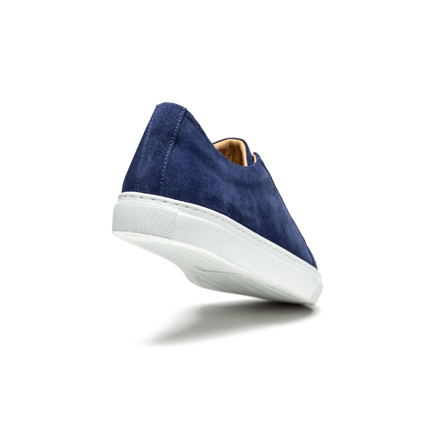 Sneakers en daim bleue