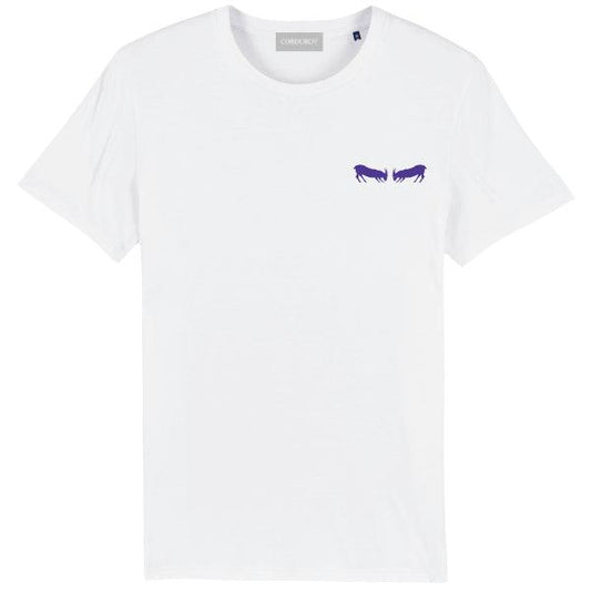 Tee-shirt personnalisable en coton bio, blanc