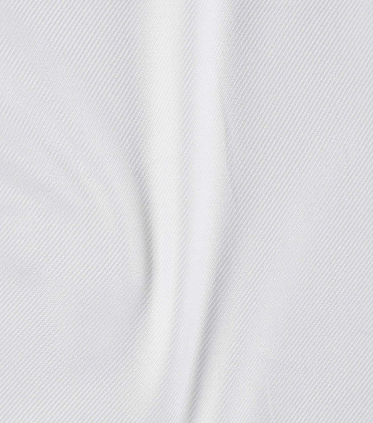 Tissu chemise blanche en twill demi-mesure