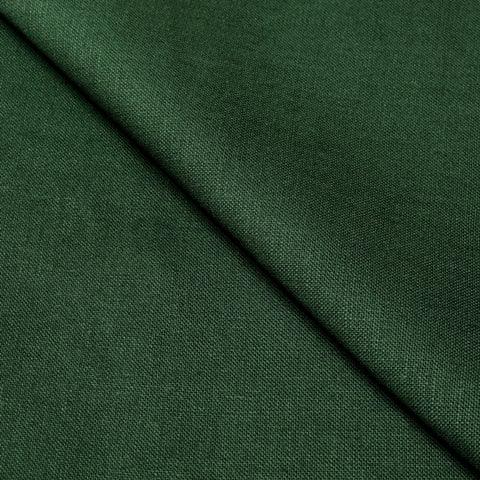 Tissu vert en lin bermuda Made in Italy